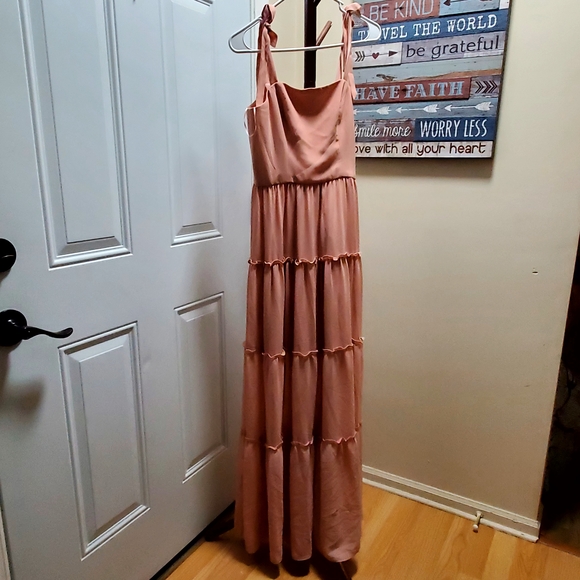 Dress the Population Blush Maxi Dress - Picture 4 of 6